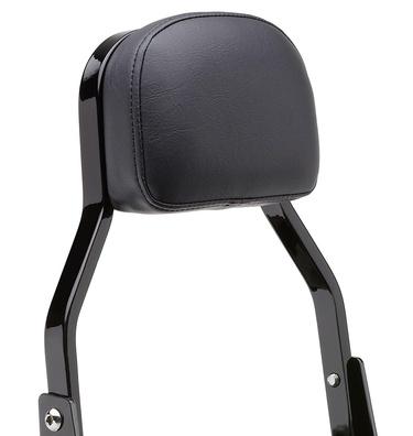 Cobra 502-2010B Detachable Mini-Backrest For Indian Scout Motorcycles - Black, Includes Docking Kit - View #9
