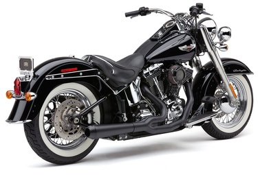 Softail deluxe fishtail exhaust hotsell
