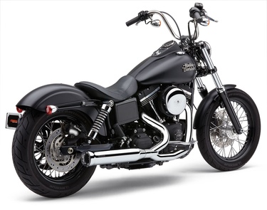 Motorcycle Exhausts | Dynas® FXDF - Fat Bob (14-17) | Cobra USA-VTwin